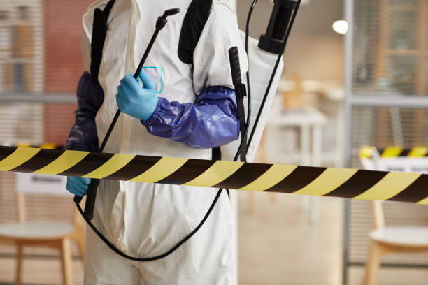 Professional Biohazard technician working in Coupland, TX